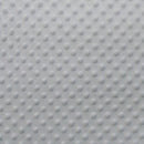 FTWH Softee Dot Poly Chenille 60" - FA11424 White - Minky Fabric