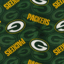 FT Green Bay Packer Fleece - 70454-D Green - Polyester Fleece