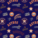FT MLB Houston Astros - 60026-B - Cotton Fabric