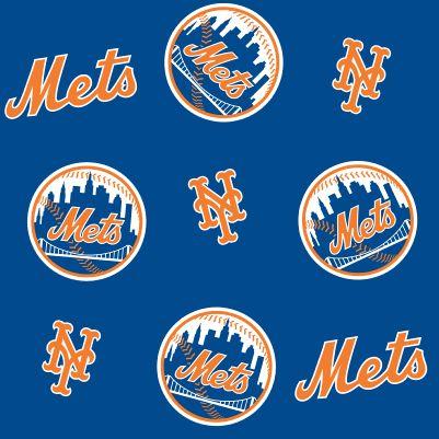 FT MLB New York Mets - 6674-B - Polyester Fleece