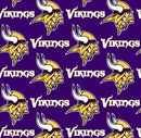 FT Minnesota Vikings NFL Team Fabrics 6456-D - Cotton Fabric