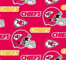 FT NFL Kansas City Chiefs Fleece - 6274-D - Polyester Fleece