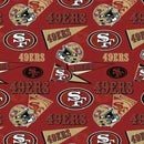 FT NFL San Francisco 49ers  - 70450-D - Cotton Fabric