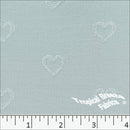 GDS Poly Downy Hearts - 323542-SF Sea Foam - Dress & Apparel Fabric