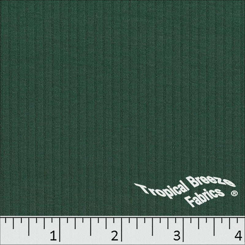 GDS Ribbed Knit Solid 32738-PG Pine Green - Dress & Apparel Fabric