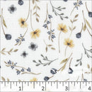 GDS Vintage Weave Floral Print - 42618-SB Slate Blue - Dress & Apparel Fabric