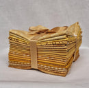 Gold Fat Quarter Bundle - 20 Fat Quarters - Precut