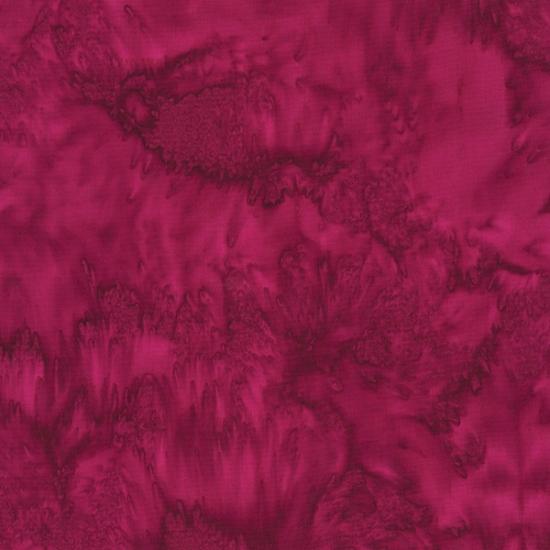 HFF 1895 Bali Watercolor Batiks - 1895-231 GARNET - Cotton Batik Fabric