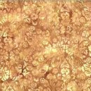 HFF Bali Batik Floral Damask - V2513-47 Gold - Cotton Batik Fabric