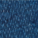 HFF Bali Batik Icicles - V2524-19 Navy - Cotton Batik Fabric