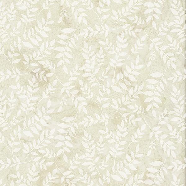 HFF Bali Batik Leaf - V2520-531 Papyrus - Cotton Fabric