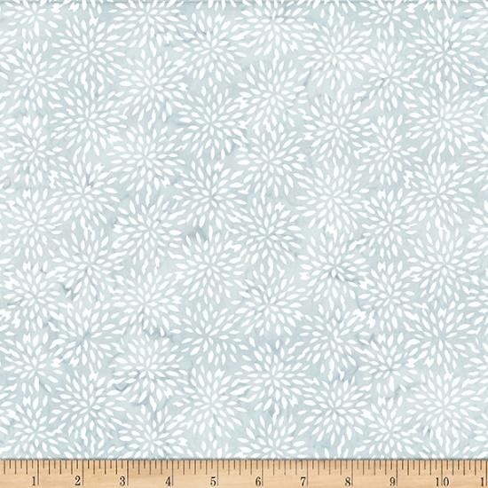 HFF Bali Batik Seed Burst - V2558-113 Frost - Cotton Batik Fabric