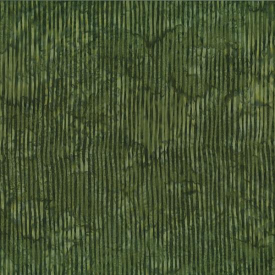 HFF Bali Batik Skinny Stripes - R2284-96 Olive - Cotton Batik