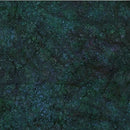 HFF Bali Batik Swirly Flowers - V2535-21 Teal - Cotton Batik Fabric