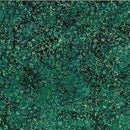 HFF Bali Batik Swirly Flowers - V2535-60 Hunter - Cotton Batik Fabric