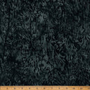 HFF Bali Batiks - Hoffman Challenge: Coffee Shoppe - X2658-4 Black - Cotton Batik Fabric