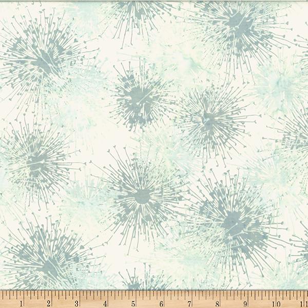 HFF Bali Batiks Allium - W2586-113 Frost - Cotton Batik Fabric
