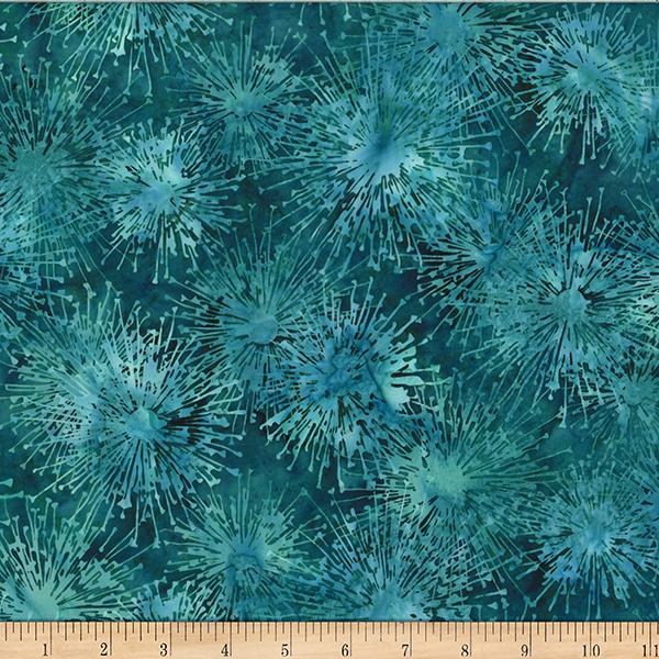 HFF Bali Batiks Allium - W2586-174 Seamist - Cotton Batik Fabric