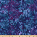 HFF Bali Batiks Bold Floral - X2634-291 Olivia - Cotton Batik Fabric