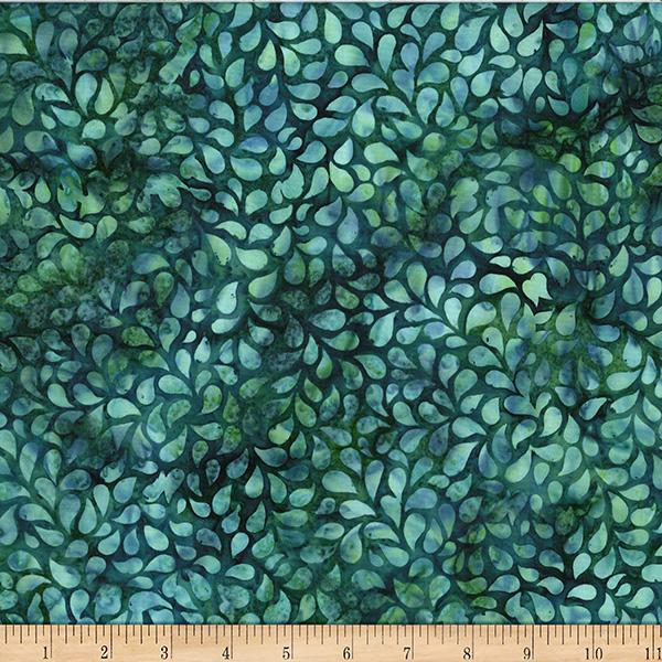 HFF Bali Batiks Droplets - X2631-225 Rosemary - Cotton Batik Fabric