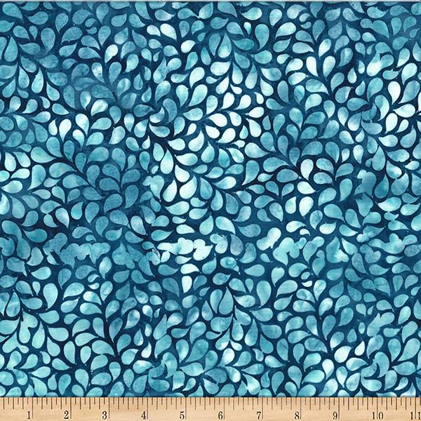 HFF Bali Batiks Droplets - X2631-341 Wade - Cotton Batik Fabric