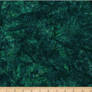 HFF Bali Batiks Ferns - W2591-702 Deep Emerald - Cotton Batik Fabric