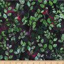 HFF Bali Batiks Leaves - W2585-129 Mistletoe - Cotton Batik Fabric