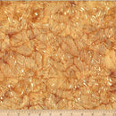 HFF Bali Batiks Line Feather Texture - W2596-293 Fox - Cotton Batik Fabric