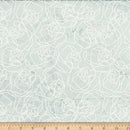 HFF Bali Batiks Rose Lines - W2587-698 Iceberg - Cotton Batik Fabric