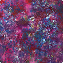 HFF Bali Batiks Tossed Babysbreath - X2618-23 Fuchsia - Cotton Batik Fabric