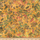 HFF Bali Batiks Winter Leafy - X2619-432 Dijon - Cotton Batik Fabric