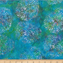 HFF Bali Jelly Fish Batiks Anenome - MR45-200 Blue Hawaiian - Cotton Batik Fabric