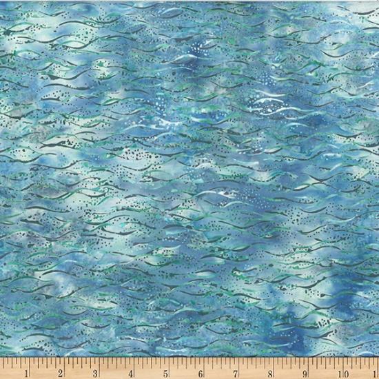 HFF Bali Jelly Fish Batiks Sand Texture - MR44-462 Dewdrop - Cotton Fabric