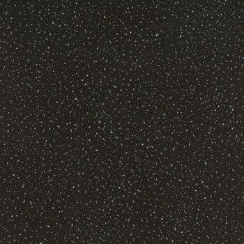 HFF Blooming Holidays - X7793-213S Onyx/Silver - Cotton Metallic Fabric