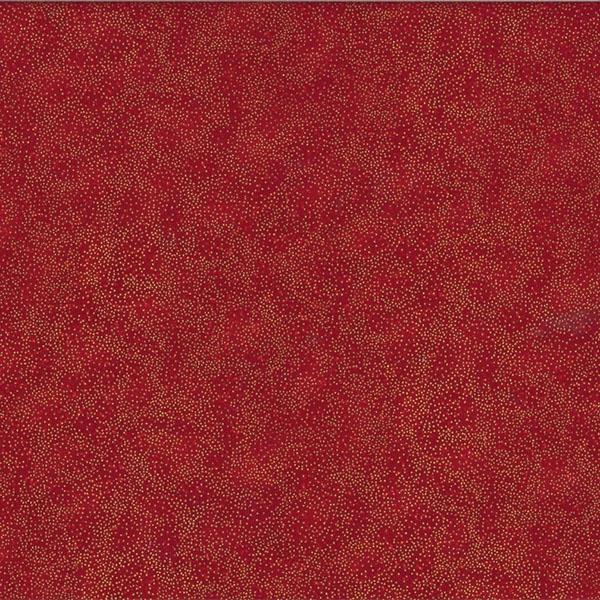 HFF Brilliant Blender - G8555-78G Scarlet/Gold - Cotton Metallic Fabric