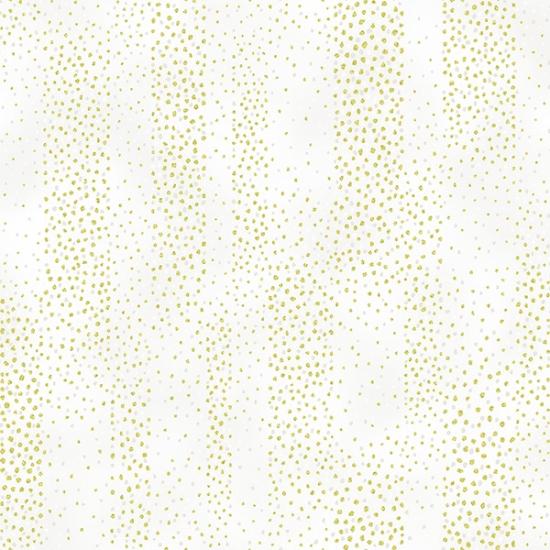HFF Chickadee Cheer - V7176-20G Natural/Gold - Cotton Metallic Fabric