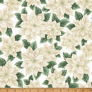 HFF Christmas Splendor - W7777-22G Ivory/Gold - Cotton Fabric