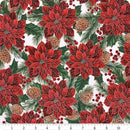 HFF Christmas Wish - Y7820-597S December/Silver - Cotton Metallic Fabric