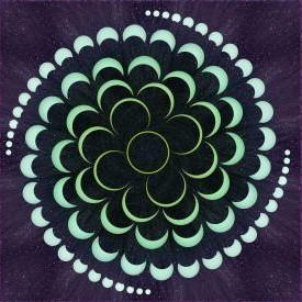 HFF Dream Big Eclipse Panel - W5449-532 Aurora - Cotton Fabric