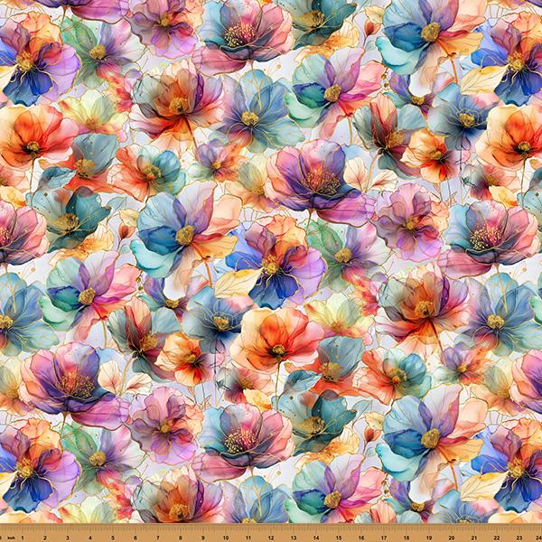 HFF Flourish - X5625-130 Multi - Cotton Fabric