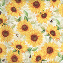 HFF Flower Shoppe - W5478-150 Sunflower - Cotton Fabric