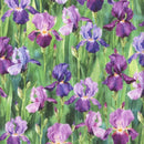 HFF Flower Shoppe - W5479-228 Viola - Cotton Fabric
