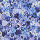 HFF Flower Shoppe - W5482-451 Cornflower - Cotton Fabric