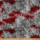 HFF Frosted Holidays - X5564-28 Silver - Cotton Metallic Fabric