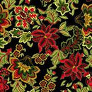 HFF Gilded Garden - Y7814-129G Mistletoe/Gold - Cotton Metallic Fabric