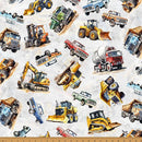 HFF Hammer Down - X5639-674 Light Gray - Cotton Fabric