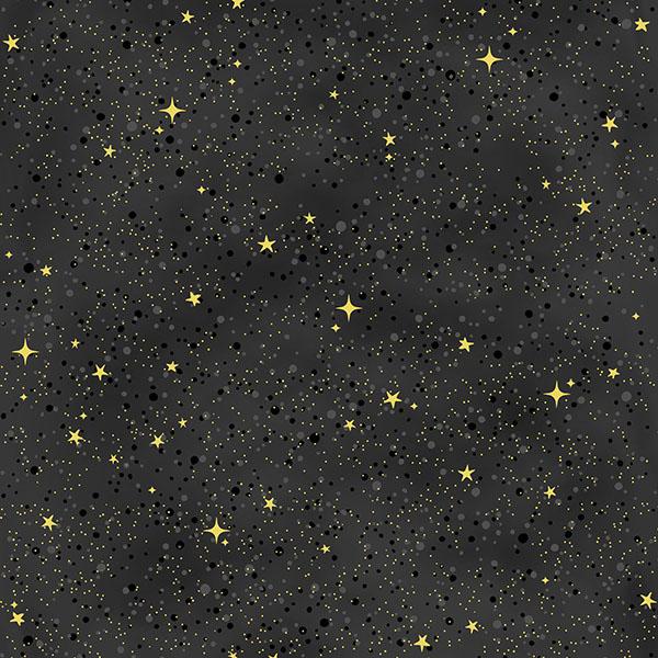HFF Happy Haunting - V5181-55 Charcoal - Cotton Fabric