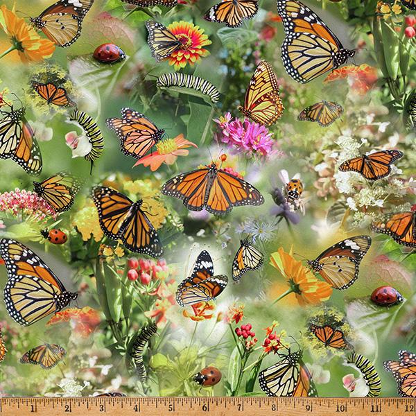 HFF Mariposa Masterpiece - W5461-170 Meadow - Cotton Fabric