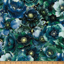 HFF Midnight Flora - 5696-272 Mallard - Cotton Fabric