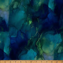 HFF Midnight Flora - 5700-643 Borealis - Cotton Fabric